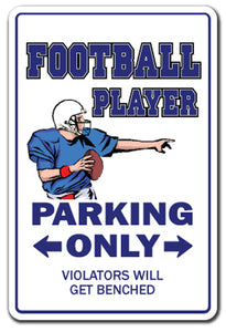 FOOTBALL PLAYER Sign