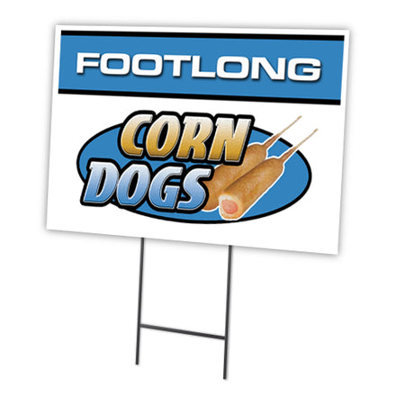 FOOTLONG CORN DOGS