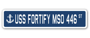 USS Fortify Mso 446 Street Vinyl Decal Sticker