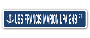 USS Francis Marion Lpa 249 Street Vinyl Decal Sticker