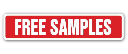 Free Samples Street Vinyl Decal Sticker