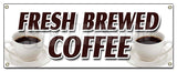 Fresh Brewed Coffee Banner