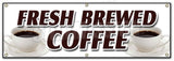 Fresh Brewed Coffee Banner
