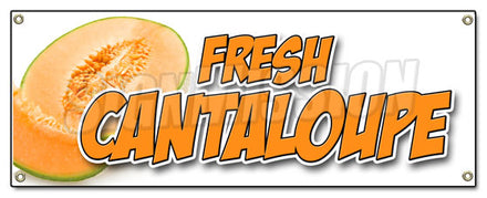 Fresh Cantaloupe Banner