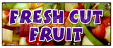 Fresh Cut Fruit Banner