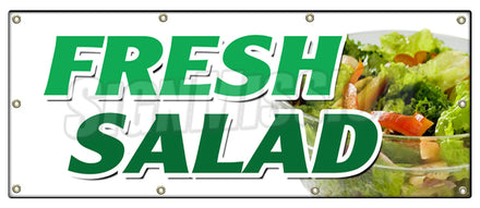 Fresh Salads Banner