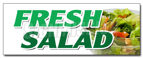 Fresh Salads Decal