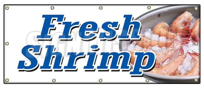 Fresh Shrimp Banner