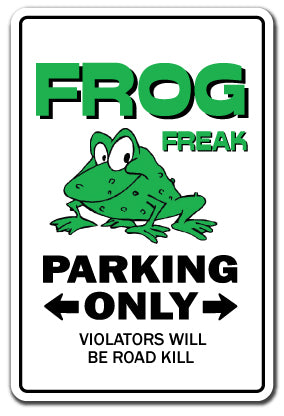 Frog Freak Vinyl Decal Sticker