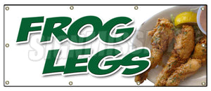 Frog Legs Banner