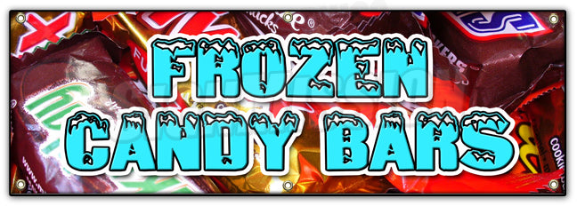 Frozen Candy Bars Banner
