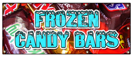 Frozen Candy Bars Banner