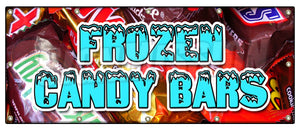 Frozen Candy Bars Banner