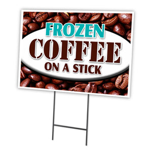 FROZEN COFFEE ON A STICK