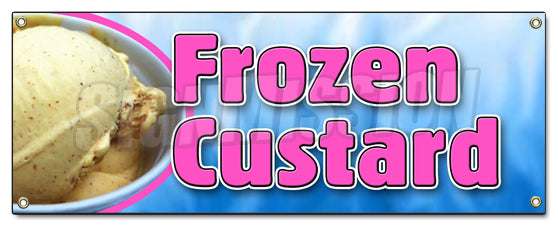 Frozen Custard Banner