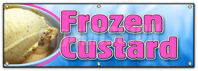 Frozen Custard Banner
