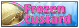 Frozen Custard Banner