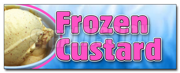 Frozen Custard Decal