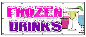Frozen Drinks Banner