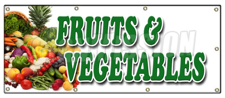 Fruits & Vegetables Banner