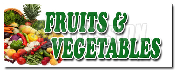 Fruits & Vegetables Decal