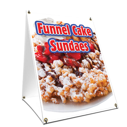 Funnel Cake Sundaes