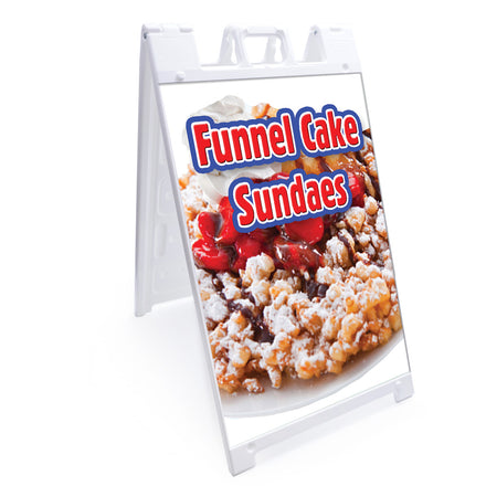 Funnel Cake Sundaes