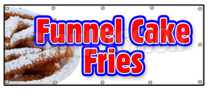 Funnels Cake Fries Banner