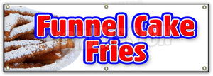 Funnels Cake Fries Banner