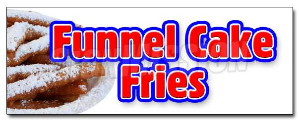 Funnels Cake Fries Decal