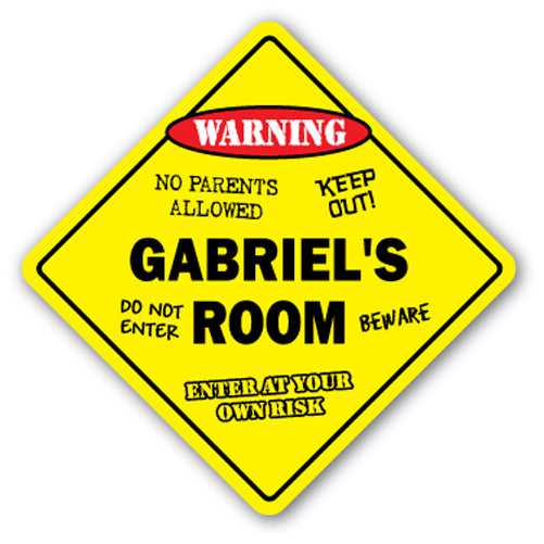 Gabriel's Room Vinyl Decal Sticker