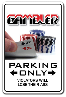 Gambler Vinyl Decal Sticker