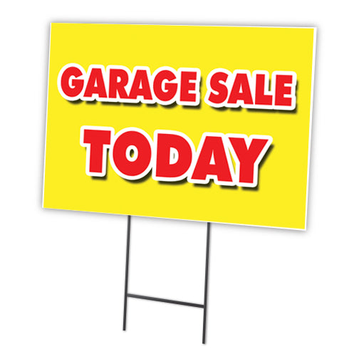 GARAGE SALE TODAY