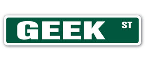 Geek Street Vinyl Decal Sticker