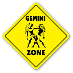 Gemini Zone Vinyl Decal Sticker