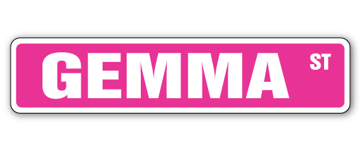 GEMMA Street Sign