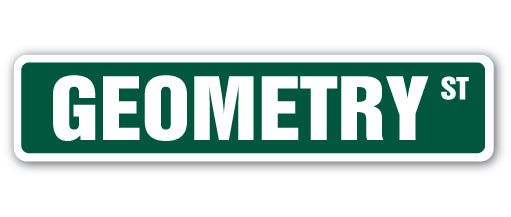 Geometry Street Vinyl Decal Sticker