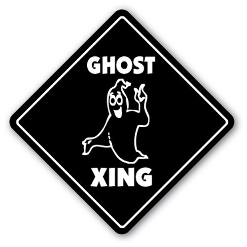 Ghost Crossing Vinyl Decal Sticker