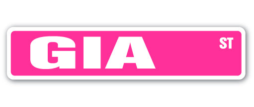 GIA Street Sign