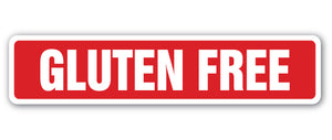 Gluten Free Street Vinyl Decal Sticker