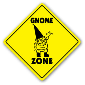 Gnome Zone Vinyl Decal Sticker