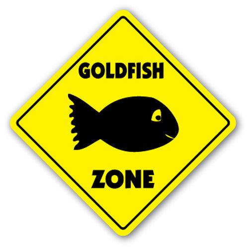 Goldfish Zone Vinyl Decal Sticker