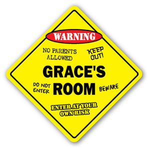 Grace's Room Vinyl Decal Sticker