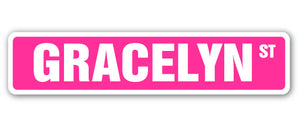 Gracelyn Street Vinyl Decal Sticker