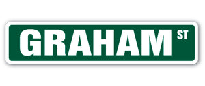 Graham Street Vinyl Decal Sticker