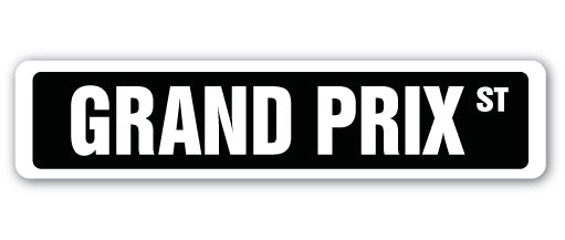 Grand Prix Street Vinyl Decal Sticker