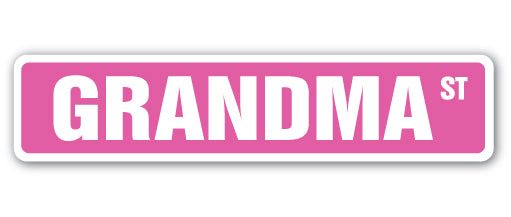 Grandma Street Vinyl Decal Sticker