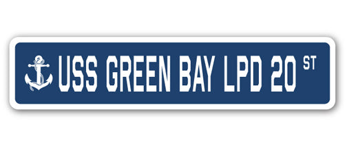 USS Green Bay Lpd 20 Street Vinyl Decal Sticker