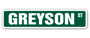 Greyson Street Vinyl Decal Sticker