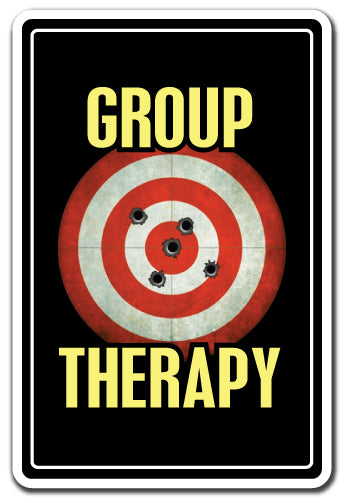 Group Therapy Vinyl Decal Sticker